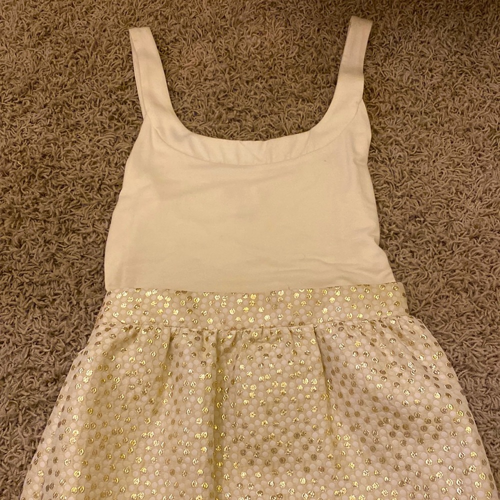 Gold Sparkly Holiday/Party Dress